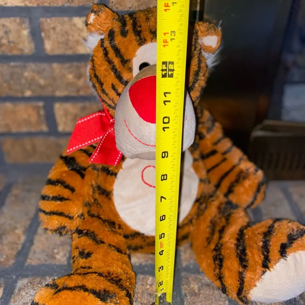 Dan Dee Collector’s Choice, Hearts Embellishments. Tiger Stuffed Animal Plush - Picture 3 of 6